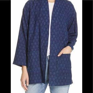 Denim Lng Kimono jet